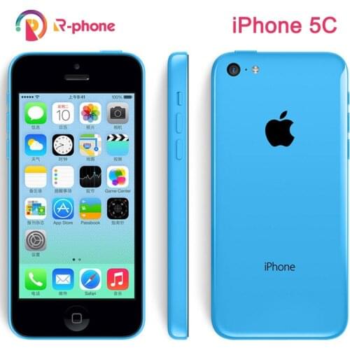 Original iPhone 5C 95%new Mobile Phone Dual Core 4" 8MP WIFI GPS 3G iPhone 5C Unlocked Smartphone Used Cellphone