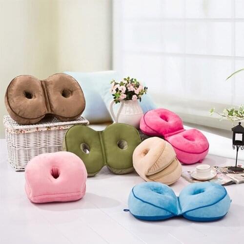 Fashion Memory Foam Seat Cushion For Back Ache Pain Office Chair Message Orthopedic Seat Solution Cushion