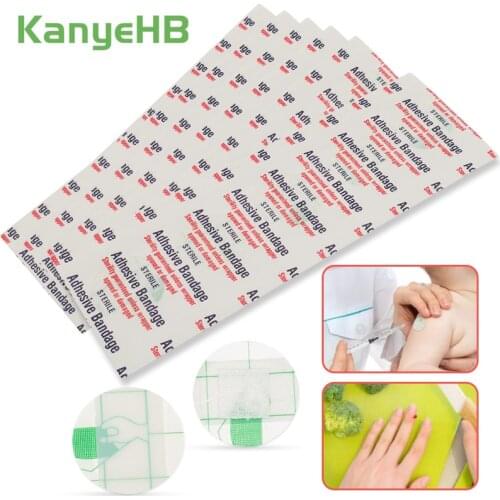 30pcs Breathable Waterproof Round First Aid Bandage Band Aid Hemostasis Adhesive Wound Dressings Paste Medical Gauze Plaster