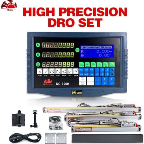 HXX 2020 New Profile Projector measuring system of DC-3000 Digital Readout with 50-1000mm linear scale