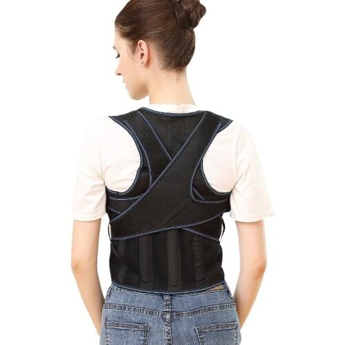 Adjustable Posture Corrector Back Support Scoliosis Spine Corset Belt Shoulder Brace Poor Posture Correction Belt Men Women Kids