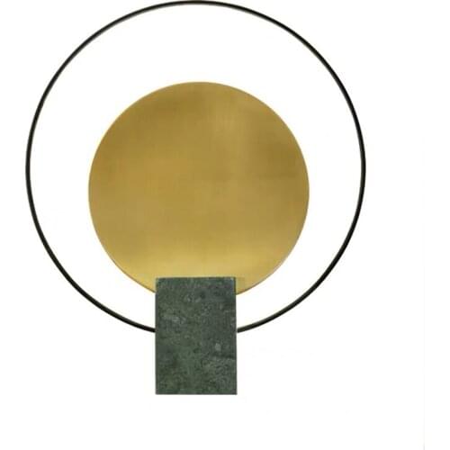 Modern led glass lampada comodino deco halloween for bedroom living room table lamp