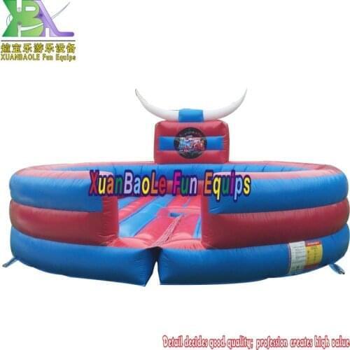 Crazy Customized Adults Bullfight Inflatable Games Mechanical Ride Bull Rodeo For Sale