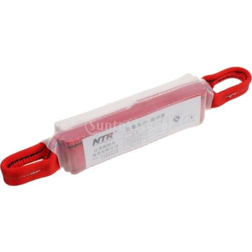 High Quality Mountaineering Rock Climbing Fall Protection Lanyard Shock Absorber Energy Absorbing Rope Strap