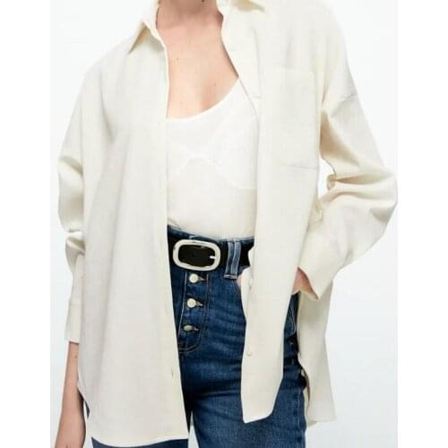 ZXQJ Women's Corduroy Shirts