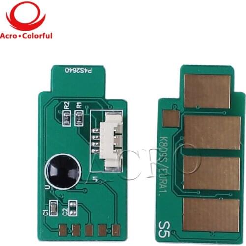 1 Sets CLT-K808S CLT-C808S CLT-M808S CLT-Y808S Toner chip for Samsung MultiXpress X4300LX X4250LX X4220RX laser printe cartridge