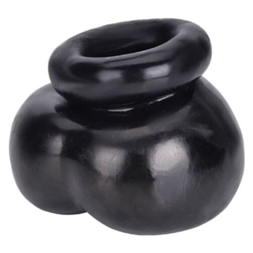 1pc Soft Scrotum Sleeve Male Penis Cock Ring Time Delay Toys For Man Sex Toys