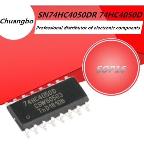 10pcs 74HC4050 74HC4050D SN74HC4050DR SOP16 Brand new original IC