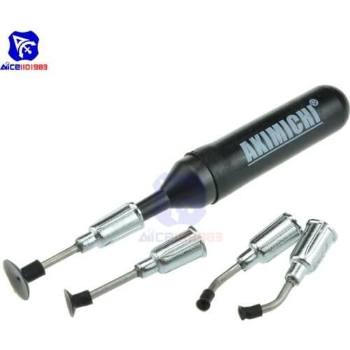 Diymore MT-668 SMD IC Vacuum Sucking Pen Picker Pick Hand Tool 4 Suction Headers