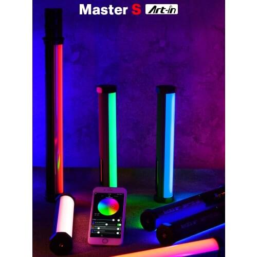 For Youtube Tik tok Photography Lighting 6W MasterS Master S Soft light Tube Portable Handheld Stick Multiple Lamp