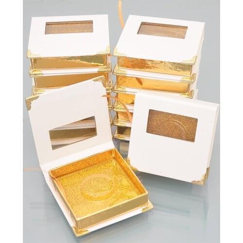 Eyelash Packaging Box Lash Boxes Custom Logo Private Label Faux Cils 25mm Mink Lashes Package Storage Cases Vendors For Business