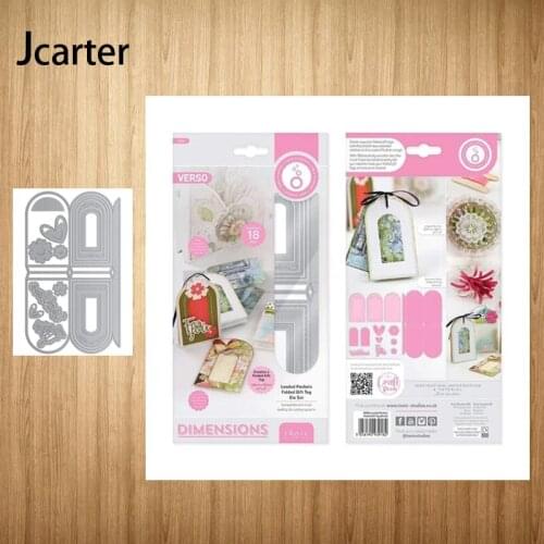 2021 New Design Metal Cutting Dies Tag Letters Heart Craft Scrapbooking Handmade Knife Mould Blade Punch Stencils Dies Cut Model