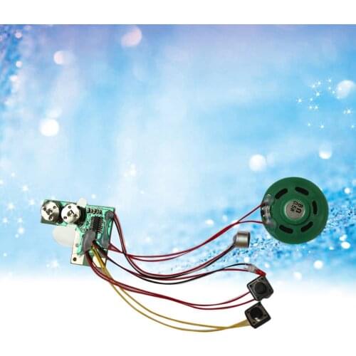 Voice Recording Module DIY Greeting Card Module Christmas Gift Voice Recording Chip Can Record Greeting Card Voice Module