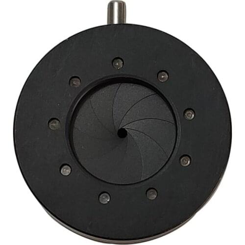 Adjustable aperture 1-10.4mm Mechanical Iris Iris Camera Microscope Optical module 1 PC