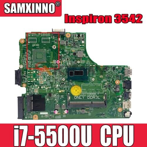 Original Laptop motherboard For DELL Inspiron 3542 3543 I7 SR23W Mainboard 13269-1 CN-0V28DP 0V28DP 13269-1