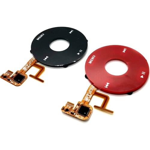 Original clickwheel click wheel flex ribbon cable For ipod video central button for iPod video 5th 30gb 60gb 80gb