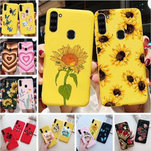 For Samsung Galaxy A11 m11 Case Cartoon Cute Soft Back Protective Cover Phone Case For Samsung M11 A M 11 A115F A11 6.4'' Cases