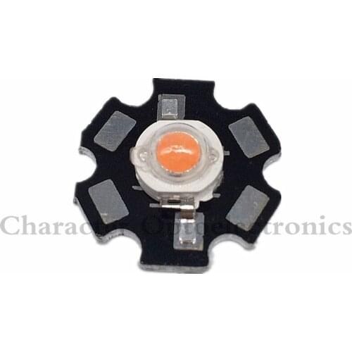 25pcs 1W/3W full spectrum led grow chip with PCB star , led grow lights ,broad spectrum 400nm-840nm led diode for indoor plant