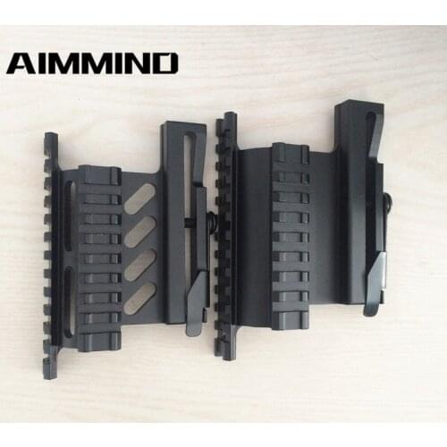 Tactical Picatinny Weaver AK Serie Side Mount Rail Quick QD 20mm picatinny Detach Double Side AK Scope Sight Mount Bracket Rifle