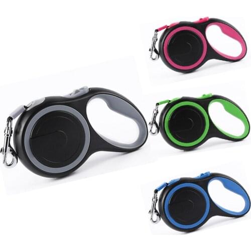 Retractable Dog Leashes Automatic Extending Nylon Walking Dog Lead Leash for Small Medium Dogs Accessories 3M 5M Pet Product