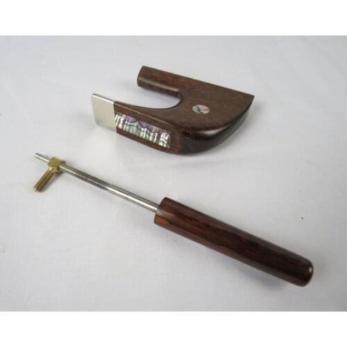 1pcs German style Letterwood upright bass bow frog ,bsaa part #10068