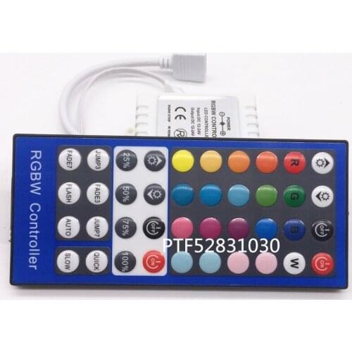 10 Pcs 2.4G 4 Channels DC12V - 24V LED RGBW Controller Dimmer 40 Keys Remote Control For RGBW RGBWW 5050 SMD LED Strip light