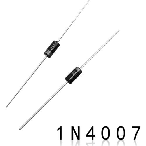 100 PCS 1N4007 IN4007 DO-41 1.0A 1000V SILICON RECTIFIERS