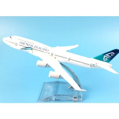 16CM AIR NEW ZEALAND 747 METAL ALLOY MODEL PLANE AIRCRAFT MODEL TOY AIRPLANE BIRTHDAY GIFT