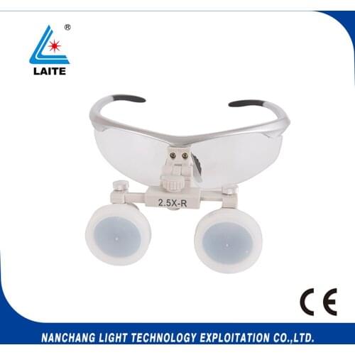 2.5X dental loupe magnifier binocular magnifier surgical loupes magnifying glass free shipping-1set