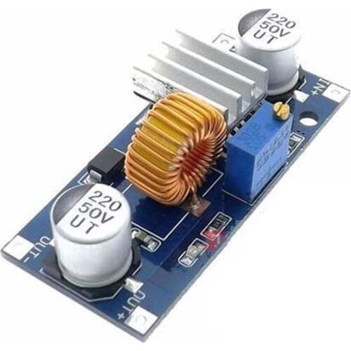 5A XL4015 DC-DC Accessories Convert Component Multi Use 75W Adjustable Power Supply Durable 4-38V Step Down Module