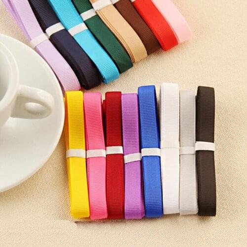 9mm 100 Meters Grosgrain Ribbon DIY Craft Handmade Wedding Christmas Gift Packing Tape Apparel Sewing Accessories