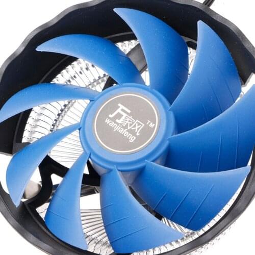 M5TE 12cm Blade Aluminium PC CPU Cooler Cooling Fan for intel 775/1155 754/AM2