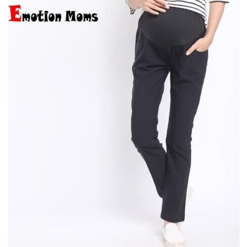 Emotion Moms Maternity Pants&Capris pregnancy Maternity trousers For Pregnant Women Pregnancy Pants Gestante Pantalones M-XXL