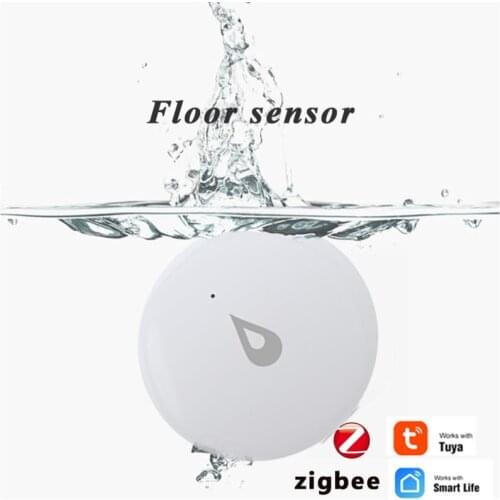 Water Leakage Sensor WIFI Leak Level Alarm Tank Detector Security Overflow Protection ZigBee Tuya App Home Remote Control