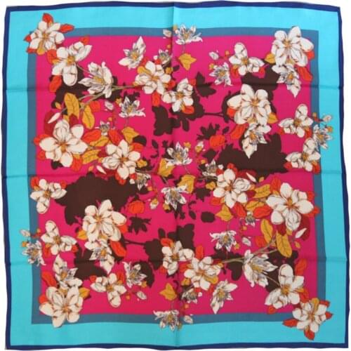 ELEGANT HANDMADE BRAND 100%Twill Silk Scarf TWIC-169431