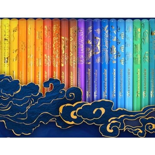 Art Drawing and Sketching Pencils Oil Colors Pencil Phoenix Oriental Style Chinese Fad Traditional Color Drawing Art Drop Ship