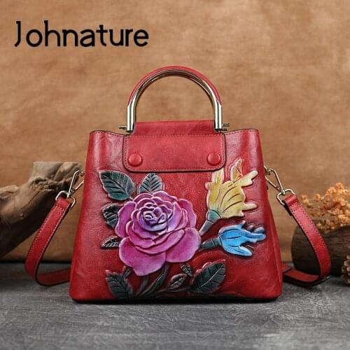Женские сумки с цветами Johnature China At AliExpress