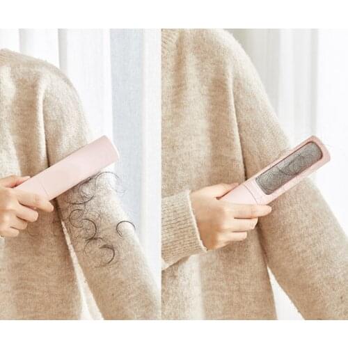 Clothes sticky brush hair remover, new brush roller electrostatic brush dust remover to remove pet hair from clothes