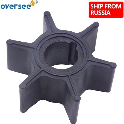 Boat Engine Parts Impeller 3B2-65021 For Tohatsu Outboard 2 Stroke 8HP 9.8HP 3B2-65021-1 Hankai 9.8HP 18-8920 Mercury 500344