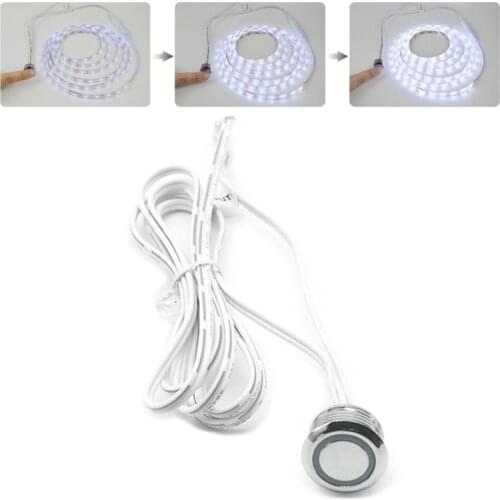 DC 12V Mini Smart Sensor Touch Detector Dimmable Switch LED Strip Light Stepless X6HD