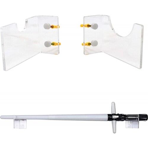 Multifunctional Display Stand Acrylic Display Rack for Lightsaber Shelf