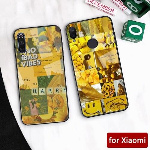 Fashion case for Redmi K20 glass back redmi note 7 case shell for Xiaomi mi 5 5s 6 6x Redmi Note 5 6 7 Mi Max 3 Mi play K20 pro