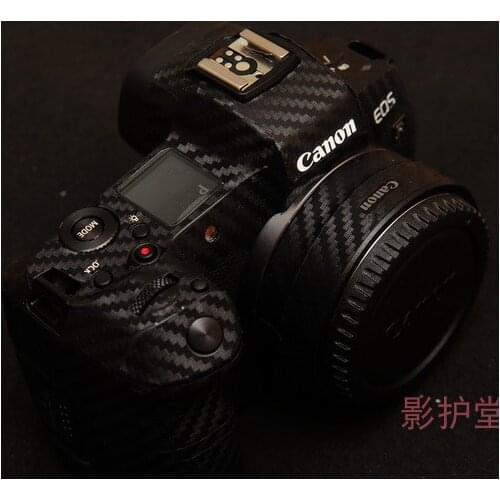 3M carbon fiber Premium Decal Skin For canon EOS R5 R6 EOSR RP R 200Dii Camera Skin Decal Protector Coat Wrap body Cover Case