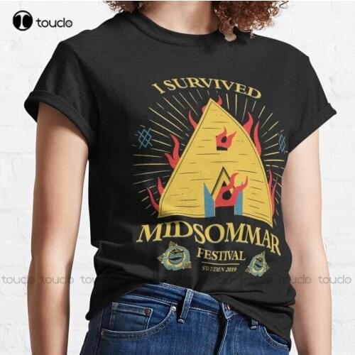 New Sacrifice - Midsommar Festival Horror I Survived Temple Classic T-Shirt Shirts For Women Men Plus Size S-3Xl Unisex