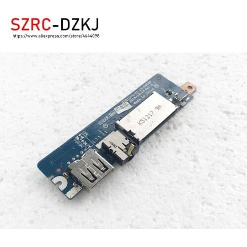 Original Fo Lenovo Ideapad FLEX 4-1570 Audio USB Card Reader Board with cable LS-D453P NBX0001WC00 WORKS