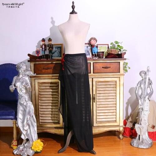 Belly Dance Ballet Popularity Hot Selling Gauze Single Slit Cover Skirt CX101