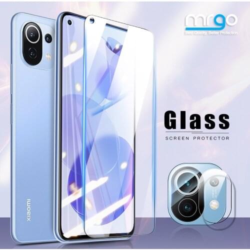 Safety Glass for Xiaomi Mi 11 Lite A2 11i Glass for Mi 11 Lite 5G A3 Screen Protector for Xiaomi Mi 10t Pro Glass 10 T 9t 9 Se