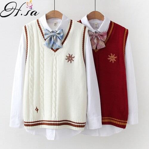 2021 Autumn Shirt Sweater Vest Student Knitted Vest Top Two-Piece Set Chic tank top vest women y2k tops long sleeve