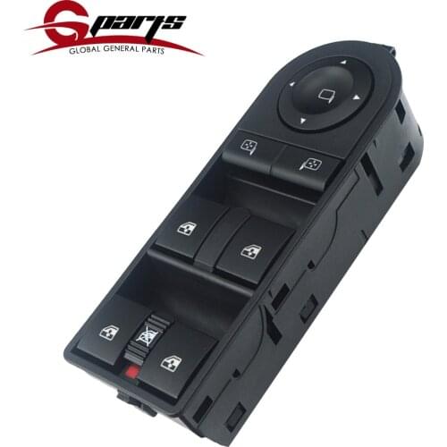 13228699 13215153 13228877 Front Auto Left Electric Control Master Switch Power Window Switch Button For Vauxhall Opel 2004-2015