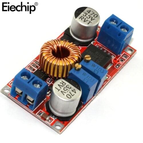 5pcs XL4015 DC-DC Constant Voltage Current Step Down Buck Converter Charging Board Lithium Battery Charger 5V-32V - 0.8V-30V 5A
